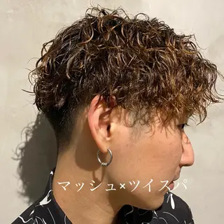 ショート パーマ メンズ ✂︎メンズ特化✂︎ 竹内貴則のヘアスタイル