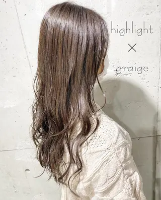 ロング カラー YU-KA ✂︎ROSSOのヘアスタイル