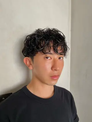 ショート パーマ メンズ daichi (UMM)のヘアスタイル