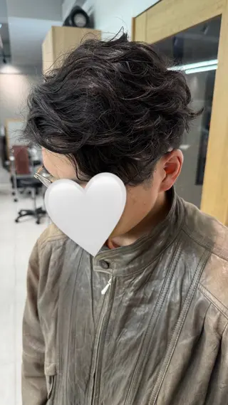 パーマ メンズ elu北千住所属・渡邉 佳穂のヘアスタイル