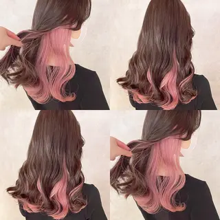 カラー 渋谷:インナーカラー ／🍒エリカ🍒のヘアスタイル