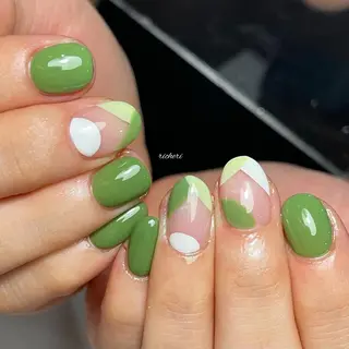 ミディアム ネイル richeri beautyのネイルデザイン