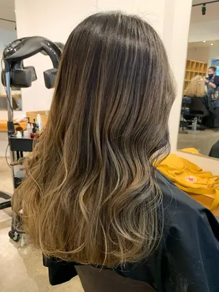 ロング カラー ヘアセット/艶カラー 💐nao.のヘアスタイル