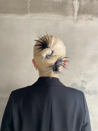 ヘアアレンジ 暖色カラー /ヘアアレンジ/花鈴のヘアスタイル