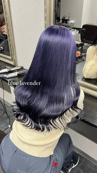 ロング カラー CYAN 京都駅前店（シアン）所属・🩷  ayaka 🩷のヘアスタイル