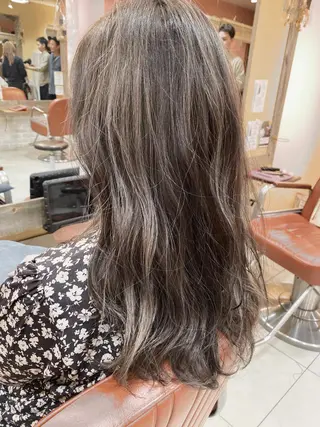 ミディアム カラー ヘアアレンジ 増子 幹樹のヘアスタイル