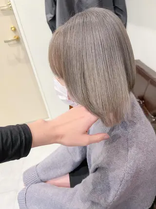 ショート カラー カラーパティシエ facce🌼ikoのヘアスタイル