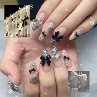 ネイル 🪄mimi🎀 Midori🪽のネイルデザイン
