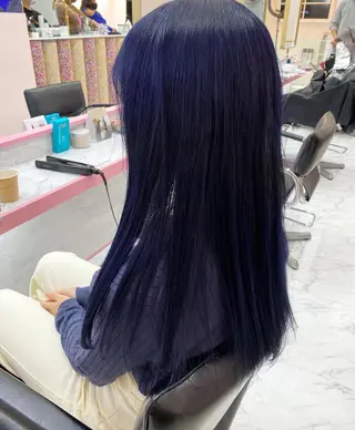 ロング カラー ヘアアレンジ SALOWIN横浜所属・𓍯韓国style/ 髪質改善𓍯中村和希のヘアスタイル
