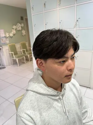 ショート メンズ L’Aube ami所属・佐野 拓海のヘアスタイル