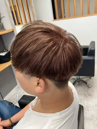 カラー メンズ メンズ特化/パーマ/ フェードWATARUのヘアスタイル