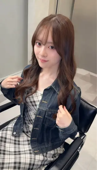 ロング ゴートゥデイシェアサロン原宿vita所属・縮毛矯正クロスパーマ 益子達也のヘアスタイル