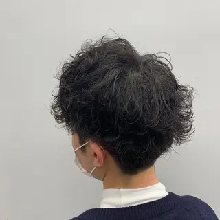 メンズ 河内 大慎のヘアスタイル
