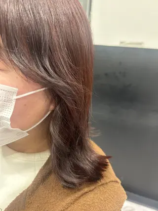 ミディアム 🍊小川実里🍊 /カラーレイヤーのヘアスタイル