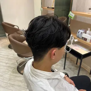 パーマ メンズ aaron所属・aaron Aishaのヘアスタイル