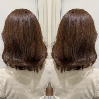 ミディアム 髪質改善カラー/店長 宮内秀峰のヘアスタイル