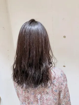 ミディアム カラー パーマ ヘアアレンジ 【ツヤ髪美容師】 ツダケイスケのヘアスタイル