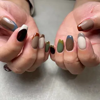 ネイル lamp nail modelのネイルデザイン