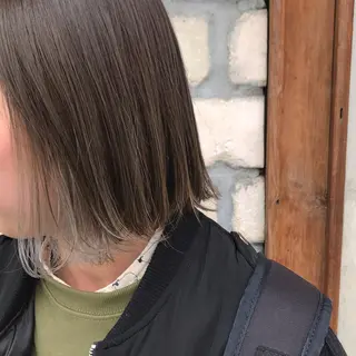 ミディアム カラー emme エミィ/立川のヘアスタイル