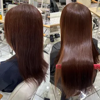 セミロング 酸性ストレート人気 No,1/カスミ🩰のヘアスタイル