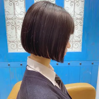 ミディアム カラー ショート、ボブの達人 東康介✨のヘアスタイル