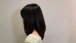 セミロング カラー 🧸 仲間ひめかのヘアスタイル
