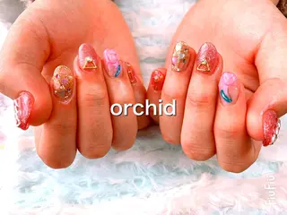 ネイル orchid ♡オーキッドのネイルデザイン