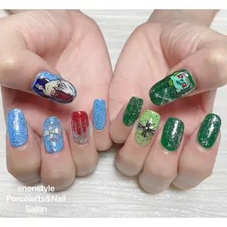 ミディアム ネイル 👑enen style👑のネイルデザイン