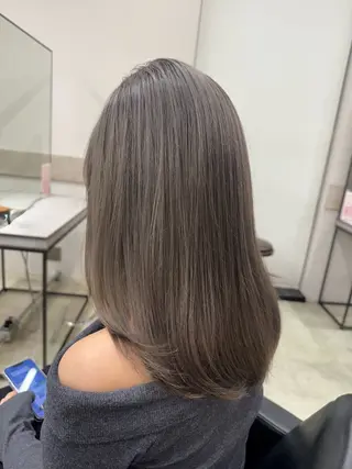 カラー 透明感カラー✨艶髪 制作🌱山根あゆみのヘアスタイル