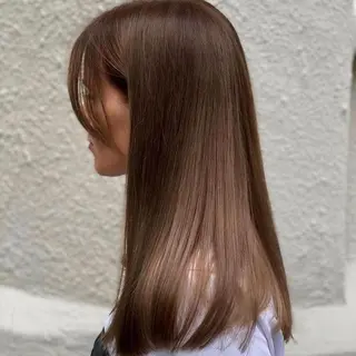 セミロング ナカヤマナナエ ♡のヘアスタイル