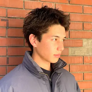 ショート メンズ 【柏メンズパーマ職人 】店長　KAZUMAのヘアスタイル