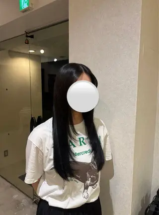 ロング Rudder 牛嶋のヘアスタイル