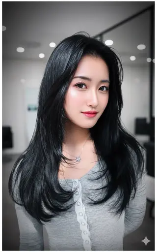 ロング カラー 韓国ヘア/髪質改善 TAKAHIROのヘアスタイル