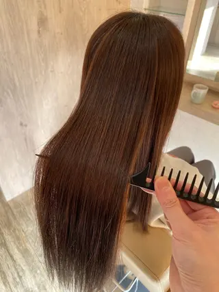 セミロング 山田 勲のヘアスタイル