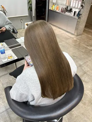 ロング カラー 🪄くすみカラー❇️ 名塚比奈乃🪄のヘアスタイル