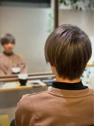 ショート カラー メンズ GLADMAN'S CUT CLUB 立川所属・立川メンズカット/ メンズパーマ💈三上のヘアスタイル