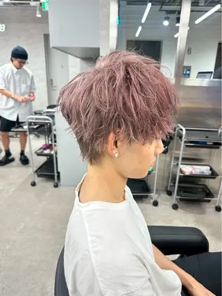 カラー メンズ ❤️‍🔥メンズ専門 mamu❤️‍🔥のヘアスタイル
