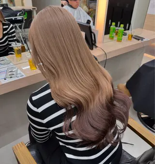 ロング カラー 𝐑𝐲𝐮𝐤𝐢 【店長】ALEAPのヘアスタイル