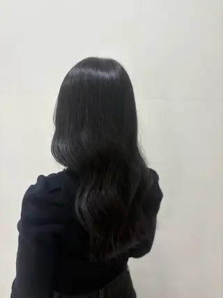 ロング カラー アフェクション金山所属・透明感カラー🫧/ 艶感/ayanaのヘアスタイル