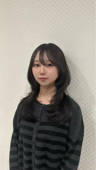 ロング Labless所属・韓国レイヤー×顔周り カット/Takunaのヘアスタイル