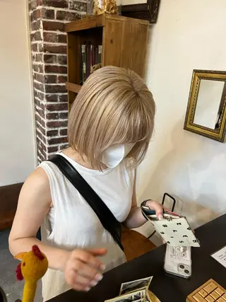 カラー Joh/メンズカット /レイヤー/ブリーチのヘアスタイル