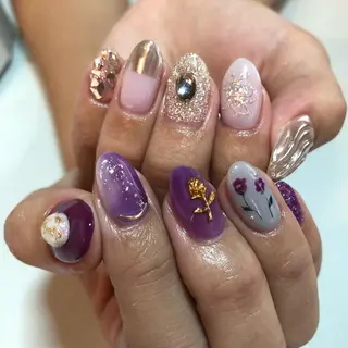 ネイル g-up nail所属・米田 律子のネイルデザイン