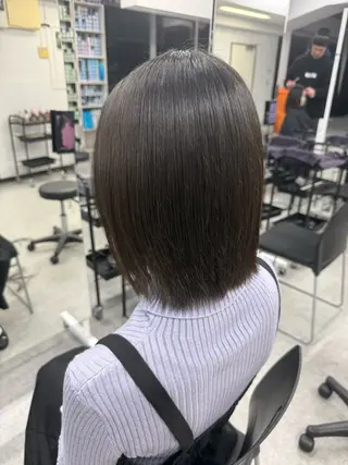 ショート カラー レイヤー/透明感カラ ー/髪質改善/maoのヘアスタイル