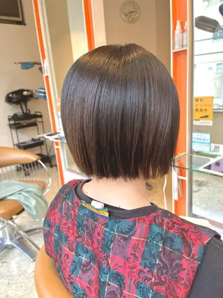 ショート うしだ かおるのヘアスタイル