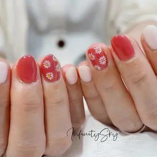 ネイル infinity skyのネイルデザイン