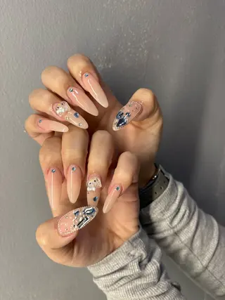 ネイル 【パラジェル・フィルイン】 T&BNAIL STUDIO所属・あまるめ ゆきえのネイルデザイン