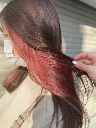 ミディアム カラー お任せヘア☘️☘️ 及川渚のヘアスタイル