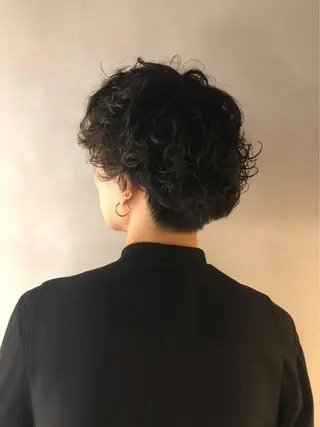 ショート メンズ 篠崎 加奈のヘアスタイル