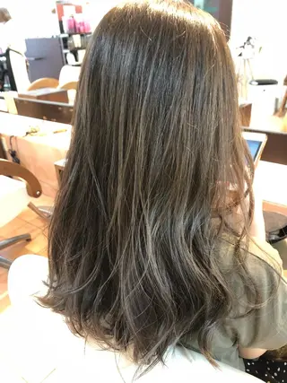 ロング カラー 💙あかみね 💙（mine）のヘアスタイル