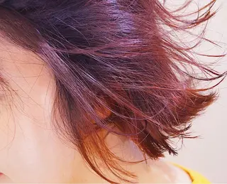 ショート カラー パーマ ヘアアレンジ 【ツヤ髪美容師】 ツダケイスケのヘアスタイル